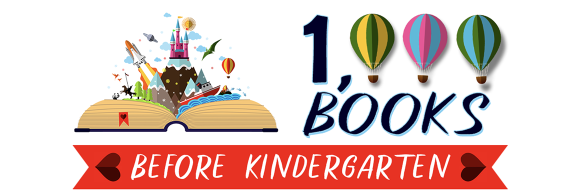 1000 Books Before Kindergarten header