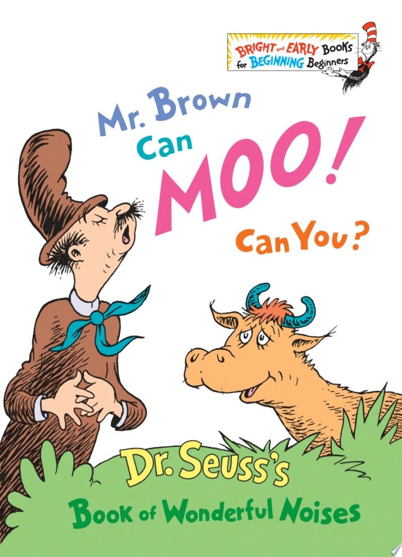 Image for "Mr. Brown Can Moo! Can You?"