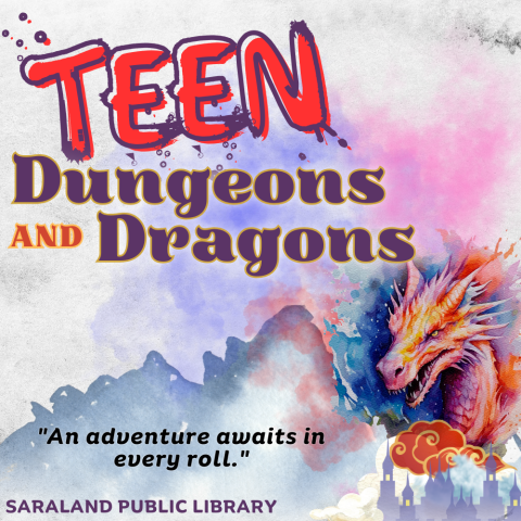 Teen Dungeons and Dragons at Saraland Library