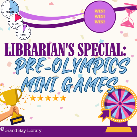 Librarian's Special Pre-Olympics Mini Games at Grand Bay