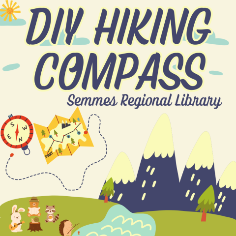 DIY Hiking Compass at Semmes Library