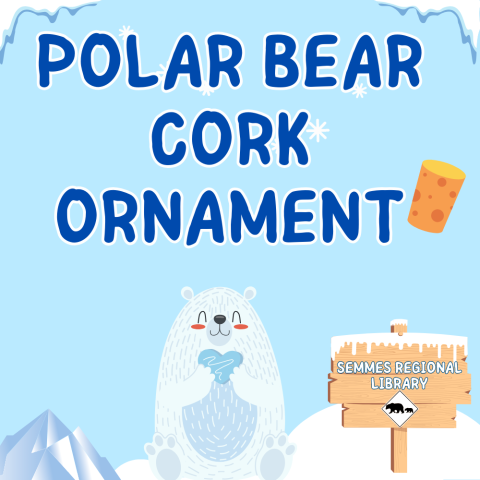 Polar Bear Cork Ornament at Semmes