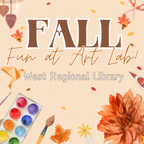 Fall Fun at Art Lab! at West Regional Library