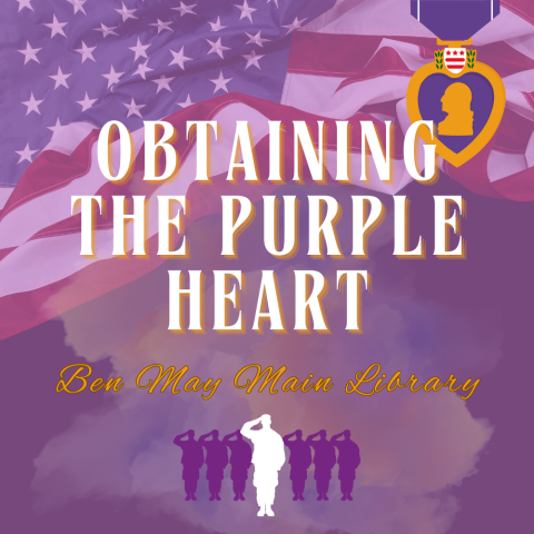 Purple Heart Program at Ben May Main Library