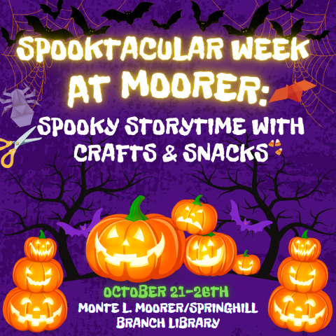 Spooktacular Week at Moorer