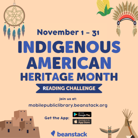 Indigenous American Heritage Month 2024 Beanstack Reading Challenge