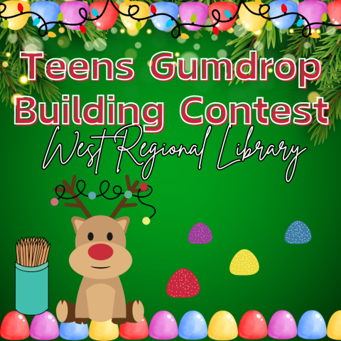 Teens Gumdrop Building Contest at West