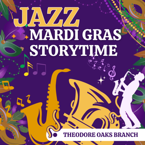 JazzMardi Gras Storytime at Theodore