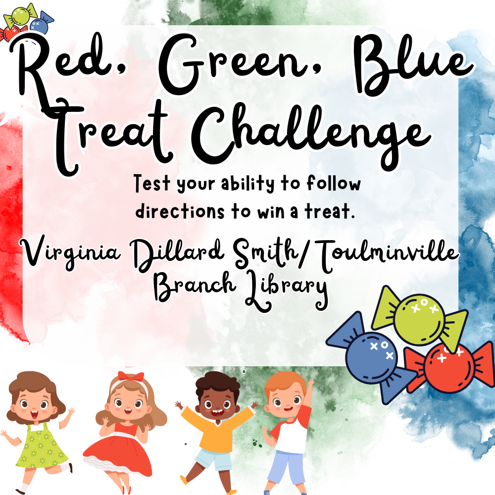 [TVLE] Red, Green, Blue Treat Challenge 
