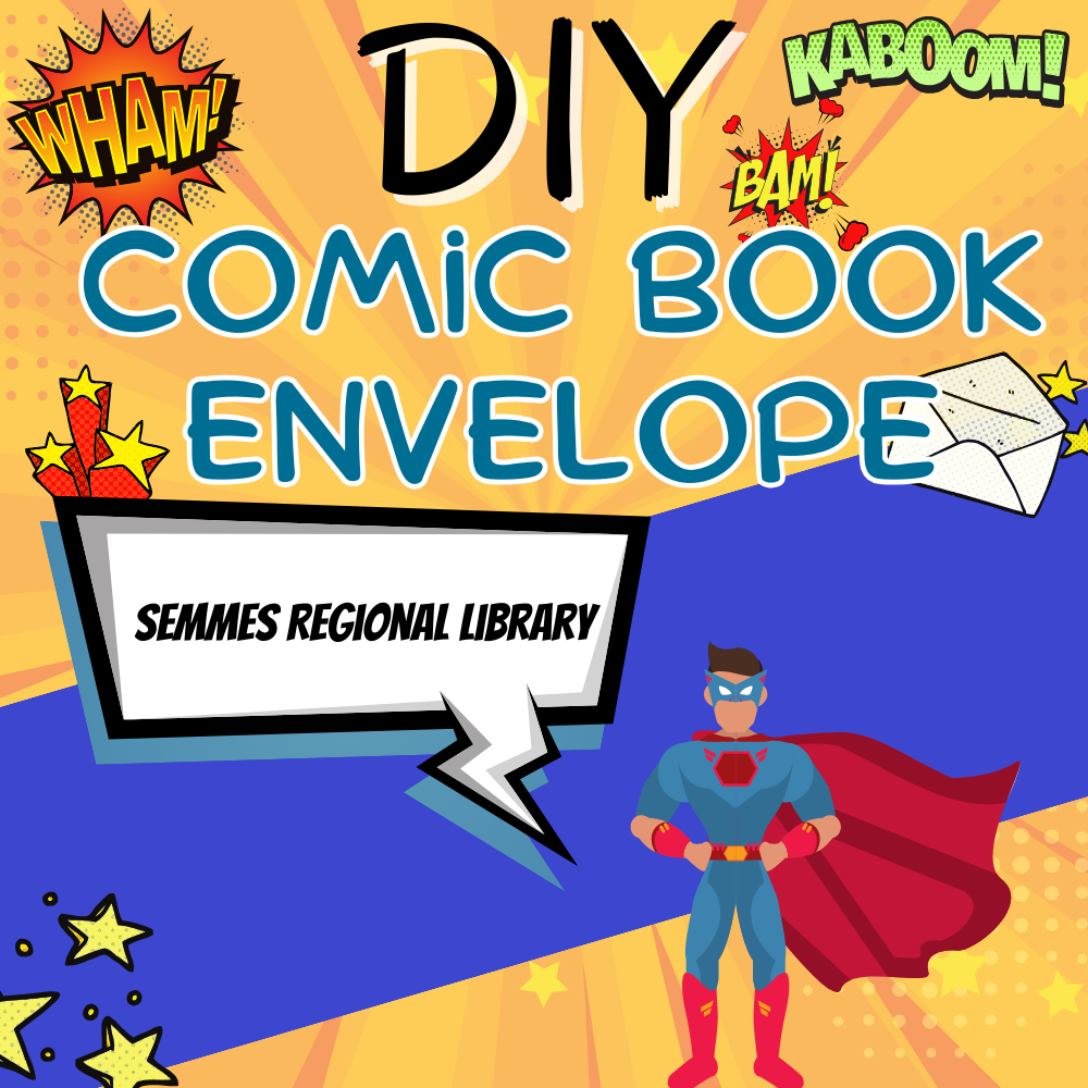 DIY Comic Book Envelope at Semmes